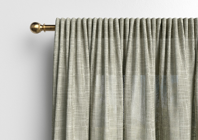 Siena Voile, Khaki Brown - Made to Measure Curtains - Image 10